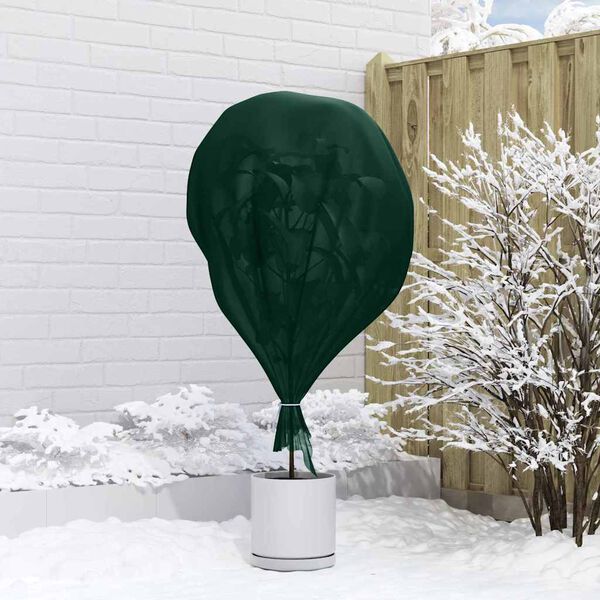 vidaXL Fleece na ochranu rastl&iacute;n pred mrazom Zelen&aacute; 100 x 3,2 m