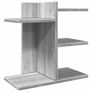 vidaXL Organiz&eacute;r na st&ocirc;l, siv&aacute; sonoma 44,5x24x25 cm kompozitn&eacute; drevo
