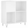 vidaXL Skrinka na platne biela 84,5x38x89 cm kompozitn&eacute; drevo