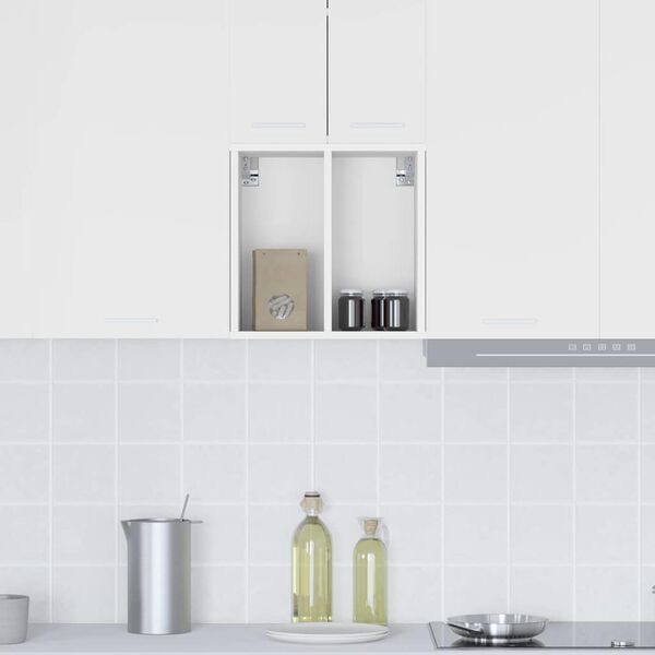 vidaXL Z&aacute;vesn&aacute; skrinka Biela 40 x 29,5 x 40 cm Kompozitn&eacute; drevo