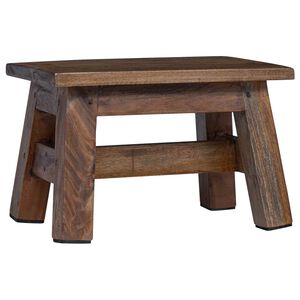 vidaXL Stolička Pr&iacute;rodn&aacute; 30 x 20 x 20 cm Mahag&oacute;nov&eacute; drevo