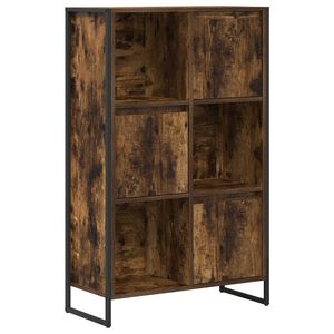 vidaXL Knižnica 68 x 30 x 108.5 cm Kompozitn&eacute; drevo Dymov&aacute; dub