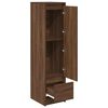 vidaXL Highboard Hnedý Dub 29,5x34x119,5 cm Konštruktérske drevo