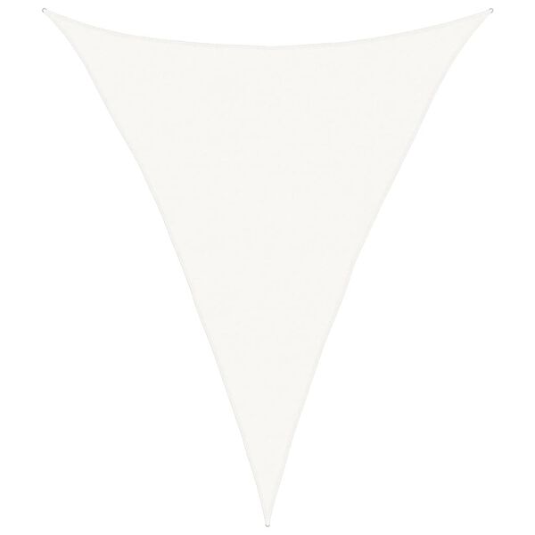 vidaXL Tieniaca plachta 160 g/m&sup2; biela 4x5x5 m HDPE