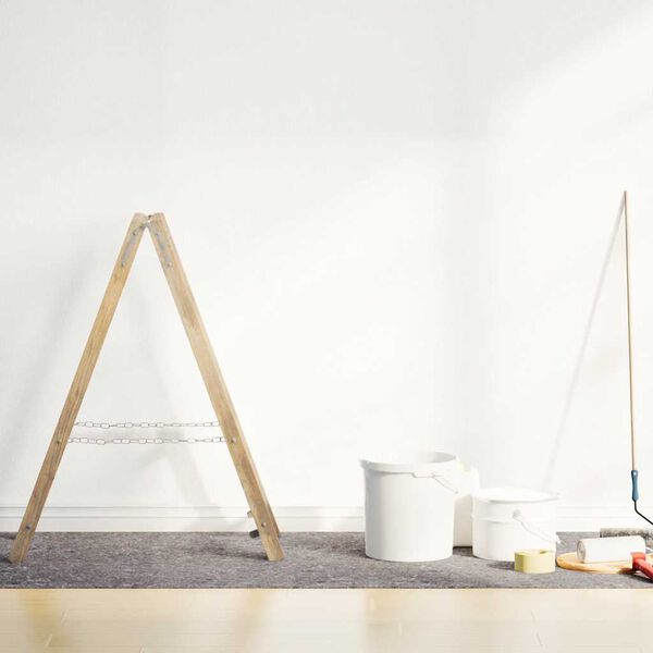 vidaXL Protišmykové maliarske rúna 2 ks 25 m 280 g/m² Šedá