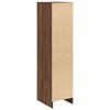vidaXL Highboard Hnedý Dub 29,5x34x119,5 cm Konštruktérske drevo