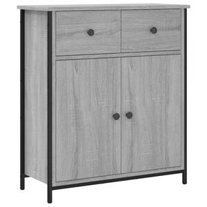 vidaXL Komoda siv&aacute; sonoma 70x30x80 cm kompozitn&eacute; drevo