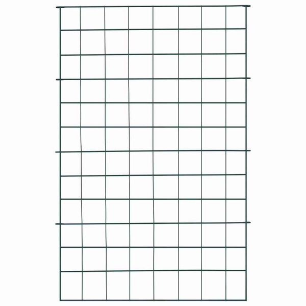 vidaXL Sada plotu pre rybn&iacute;k 8 pcs Zelen&aacute; 50 x 80 cm Oceľ