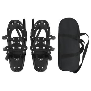 vidaXL 3 v 1 snežnice Čierna 53,5 x 21 cm Hlin&iacute;k a HDPE