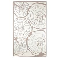 Esschert Design Vonkajší koberec 240x150 cm dizajn pňov stromov