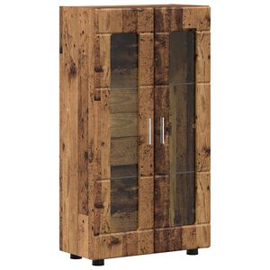 vidaXL Serv&iacute;rovacia skriňa FLORIN 55,5 x 29 x 100 cm Star&eacute; drevo