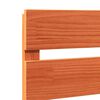 vidaXL Zadné čelo Hnedá 140,5 x 3 x 80 cm Masívne borovicové drevo