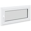 vidaXL Podkrovn&eacute; okno RISOR 100 x 50 cm PVC a sklo Biela