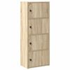 vidaXL Knižnica dub sonoma 40x24x102 cm kompozitn&eacute; drevo