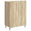 vidaXL Serv&iacute;rovacia skriňa Dub sonoma 66 x 34,5 x 92 cm