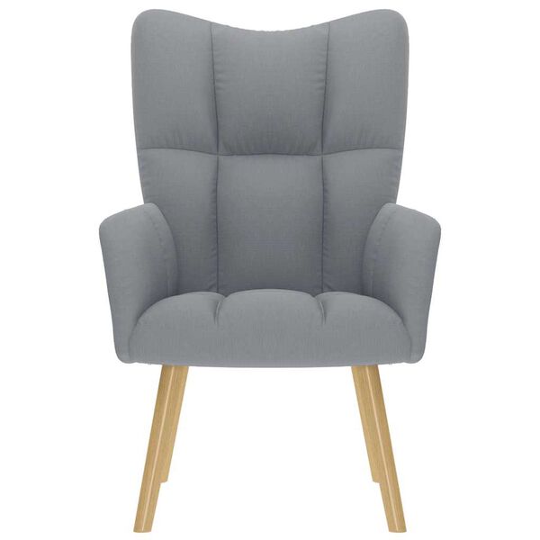 vidaXL Relaxačn&eacute; kreslo bledosiv&eacute; l&aacute;tkov&eacute;