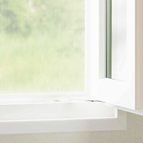 vidaXL Sieťka proti hmyzu Biela 100 x 1000 cm Sklolamin&aacute;t