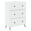 vidaXL Z&aacute;suvkov&yacute; kabinet Biela 66 x 34,5 x 90 cm Kompozitn&eacute; drevo