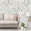 DUTCH WALLCOVERINGS Tapeta listy a tukan béžová