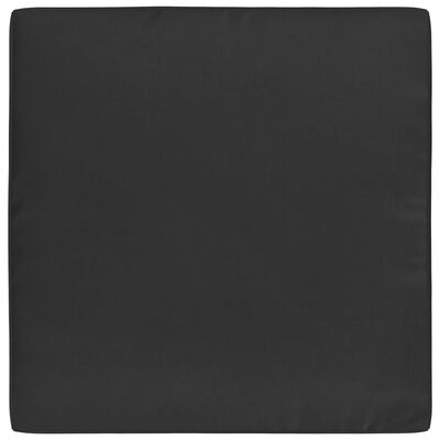 vidaXL Podložky na paletovú sedačku 3 ks, čierne, látka