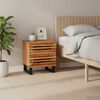 vidaXL Nočn&eacute; stol&iacute;ky 2 ks 40x34x46 cm ak&aacute;ciov&yacute; mas&iacute;v