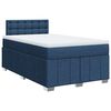 vidaXL Boxspring posteľ s matracom modr&aacute; 120x200 cm l&aacute;tka