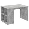 FMD St&ocirc;l s bočn&yacute;mi policami 117x73x75 cm farba bet&oacute;nu
