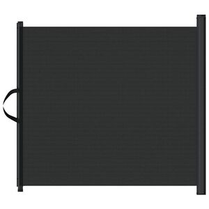 vidaXL V&yacute;suvn&aacute; br&aacute;nka pre dom&aacute;ce zvierat&aacute; čierna 82,5x125 cm