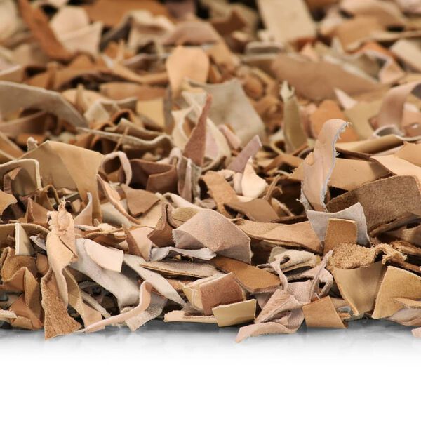 vidaXL Koberec Shaggy prav&aacute; koža 160x230 cm svetlohned&yacute;