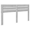 vidaXL Zadn&eacute; čelo Siv&yacute; Sonoma 200 cm Kompozitn&eacute; drevo