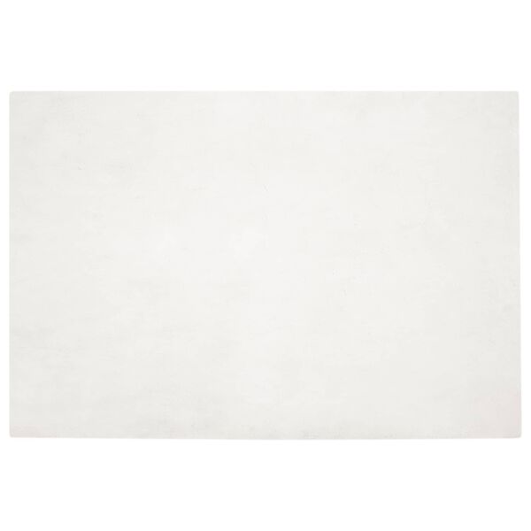 vidaXL Koberec z umelej králikovej kožušiny Olite Krémová 120 x 170 cm