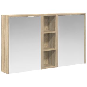 vidaXL Set kabinetov do k&uacute;peľne 3 pcs 106 x 16 x 62,5 cm