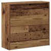 vidaXL Skriňa na top&aacute;nky 60 x 21 x 57 cm Kompozitn&eacute; drevo Star&eacute; drevo