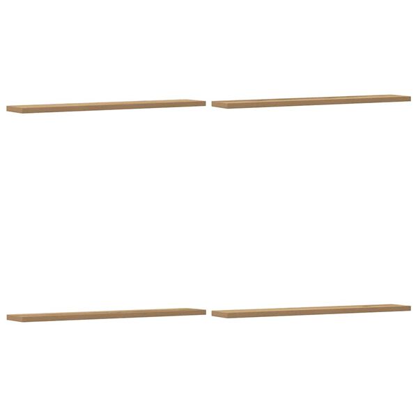 vidaXL N&aacute;stenn&eacute; police 4 ks dub artisan 60x20x1,5 cm kompozitn&eacute; drevo