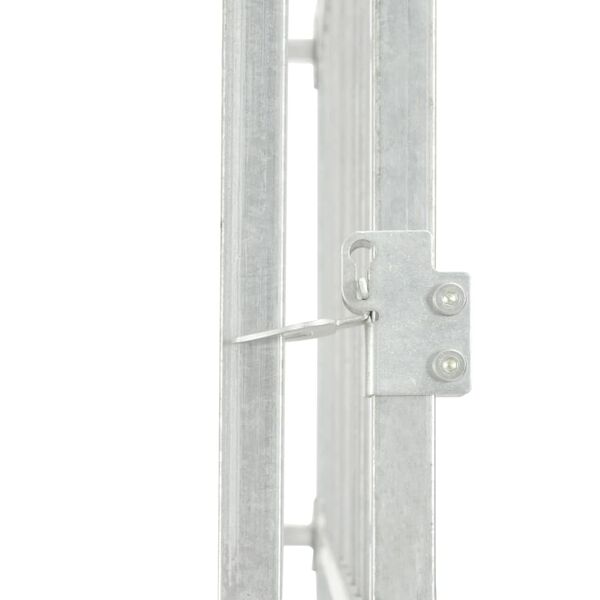 vidaXL Vonkaj&scaron;ia voli&eacute;ra pre psy so strechou 300x300x200 cm