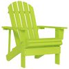 vidaXL Z&aacute;hradn&aacute; stolička Adirondack jedľov&yacute; mas&iacute;v zelen&aacute;