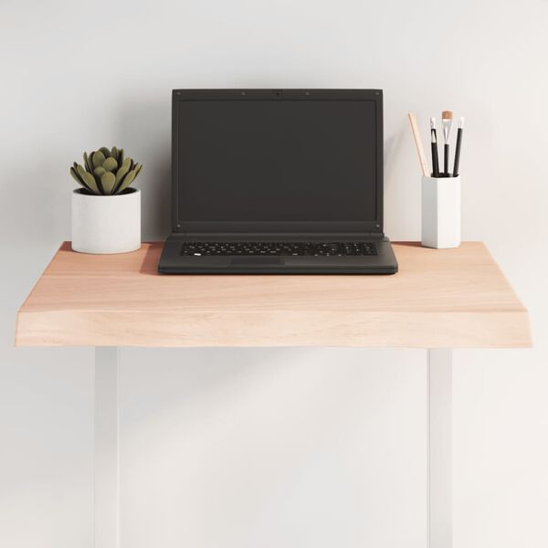 vidaXL Stolov&aacute; doska 60x50x(2-4) cm neo&scaron;etren&yacute; mas&iacute;v živ&eacute; hrany