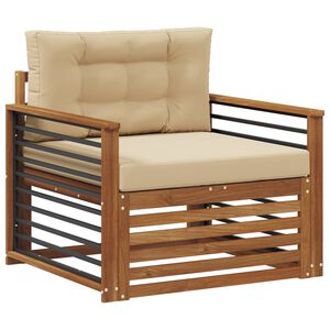 vidaXL Z&aacute;hradn&aacute; s&uacute;prava gaučov Mas&iacute;vne ak&aacute;ciov&eacute; drevo a polyester