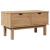 vidaXL Lavica do predsiene OTTA 80x40x45 cm borovicov&yacute; mas&iacute;v