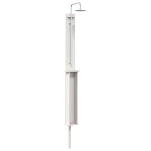 vidaXL Extern&aacute; sprcha 246 cm Biela