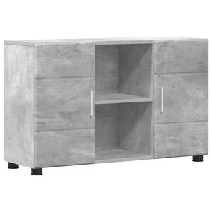 vidaXL Serv&iacute;rovacia skriňa FLORIN 88,5 x 30,5 x 55,5 cm Bet&oacute;nov&aacute; &scaron;ed&aacute;