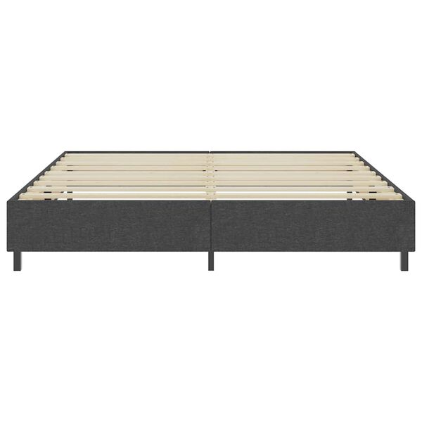 vidaXL R&aacute;m na boxspring posteľ, siv&yacute;, l&aacute;tka 200x200 cm