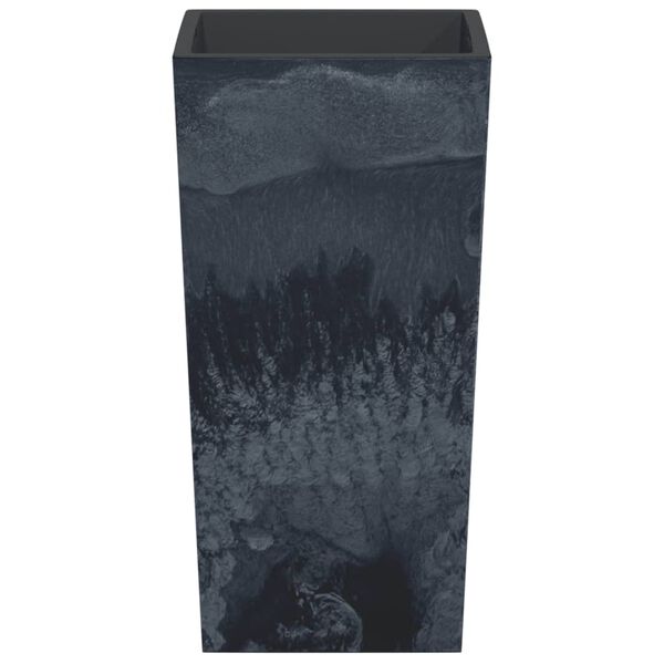 vidaXL Kvetin&aacute;č s odn&iacute;mateľnou vložkou antracit 11/26,5 l PP bet&oacute;nov&yacute;