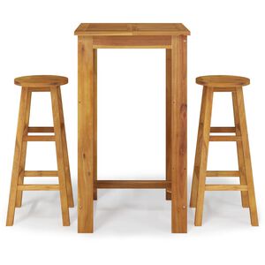 vidaXL 3-dielna z&aacute;hradn&aacute; barov&aacute; s&uacute;prava, ak&aacute;ciov&yacute; mas&iacute;v