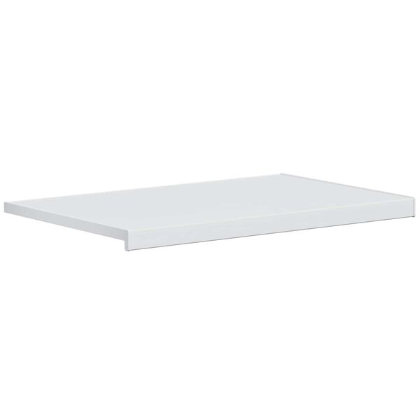 vidaXL Parapetn&eacute; dosky Biely 60 x 50 x 4,5 cm PVC