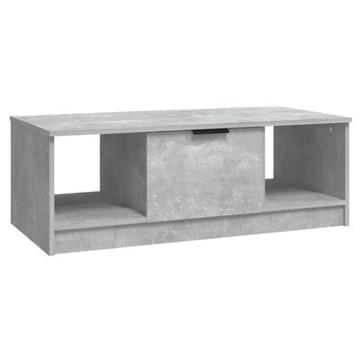 vidaXL Konferenčný stolík betónový sivý 102x50x36 cm kompozitné drevo