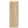 vidaXL Komoda so z&aacute;suvkami dub sonoma 100,5x35x98,5cm kompozitn&eacute; drevo