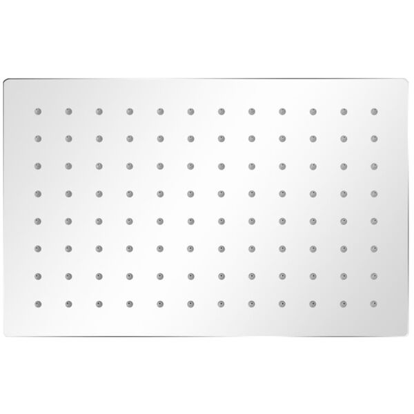 vidaXL Sprchová hlavica 2 ks nehrdzavejúca oceľ 20x30 cm