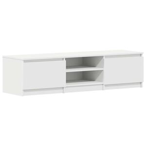 vidaXL TV skrinka, biela 140x40x35,5 cm, kompozitn&eacute; drevo