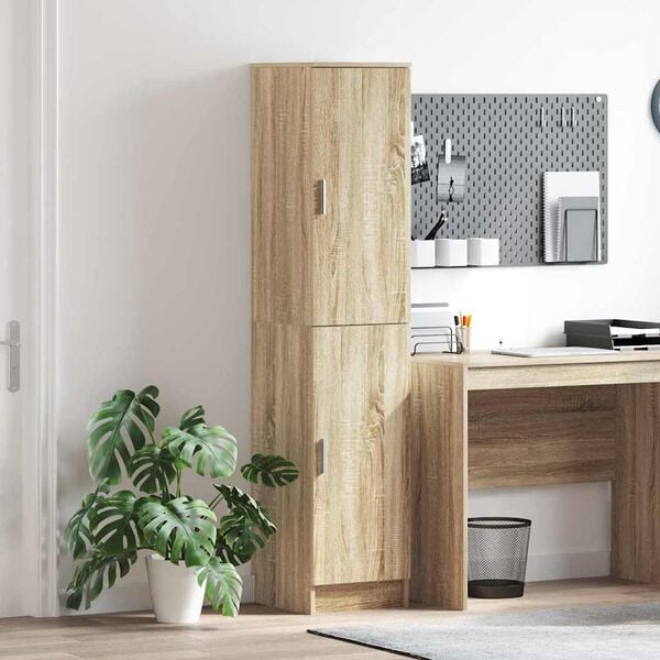 vidaXL Highboard Sonoma dub 35 x 39 x 168 cm